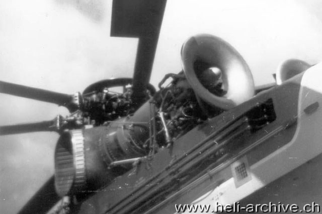 Uno dei due potenti turbomotori Pratt & Whitney JFTD12A-1 (HAB)