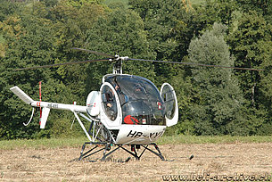 Heli-Event Melchnau, September 2009 - The Schweizer 300C HB-XYI in service with Heliswiss (M. Bazzani)