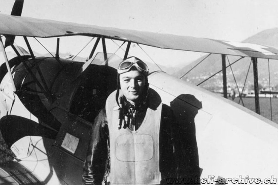 1951 - Allievo pilota su Bücker Jungmann Bü-131 (HAB)