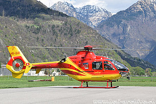 San Vittore/GR, April 2016 - The EC 135P1 HB-ZJD in service with Skymedia AG (M. Bazzani)