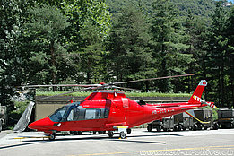 Lodrino/TI, July 2008 - The Agusta A109E Power HB-ZCQ in service with Valpruena (M. Bazzani)
