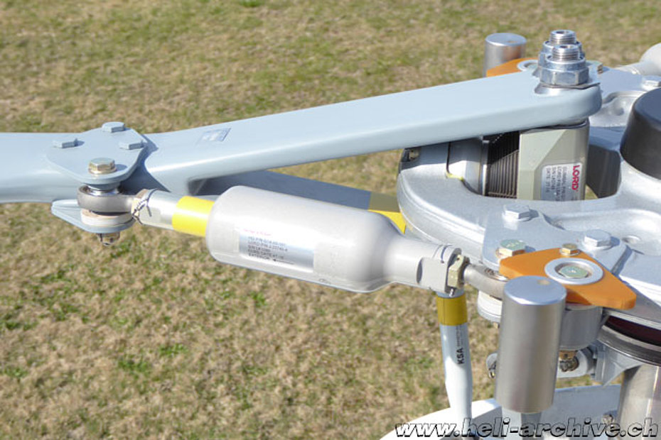 Detail of the blade attachment to the rotor hub (M. Bazzani)