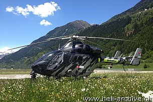 Ambrì/TI, June 2013 - The Mc Donnell 902 Explorer HB-ZKE in service with Robert Fuchs AG (M. Ceresa)
