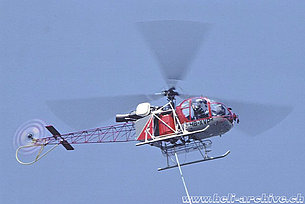 1990-1991 - The SA 315B Lama HB-XVP in service with Heliswiss (Avijoy)