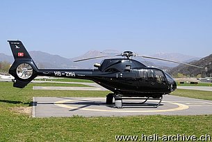 Lugano-Agno/TI, marzo 2012 - L'EC 120B Colibrì HB-ZMH in servizio con Airport Helicopter AHB (www.airphototicino.ch)
