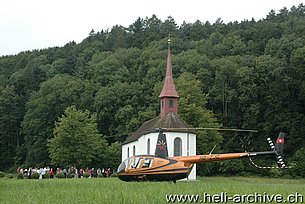 June 2010 - The Robinson R-44 Raven II HB-ZJG in service with Swiss-Jet AG (M. Bazzani)