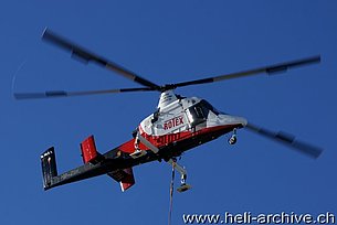 Ottobre 2010 - Il Kaman K-1200 K-Max HB-ZIH in servizio con la Rotex Helicopter AG (B. Siegfried)