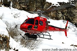 Zermatt/VS, marzo 2009 - L'AS 350B3 Ecureuil HB-ZIG in servizio con la BOHAG (H. Zurniwen)