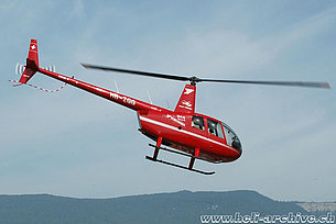 Grenchen/SO, March 2015 - The Robinson R-44 Raven II HB-ZGG in service with Helitrans AG (K. Albisser)