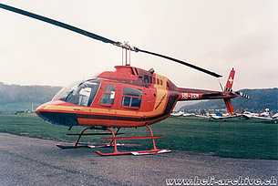 Belp/BE, 1990s - The Agusta-Bell 206B Jet Ranger III HB-XSM in service with Mountain Flyers 80 Ltd (P. Wernli)