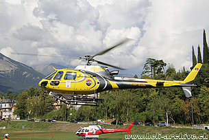 Valais/VS, August 2018 - The AS 350B3 Ecureuil HB-ZSE in service with Swift Copters SA (M. Ceresa)
