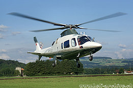 Belp/BE, maggio 2009 - L'Agusta A109E Power HB-ZLZ di Luciano Zogbi (B. Siegfried)