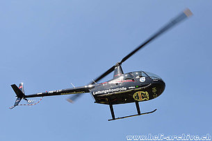 June 2010 - The Robinson R-44 Raven II HB-ZII in service with Heli Partner AG (K. Albisser)