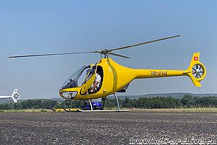 Aix Les Milles/F, July 2019 - The Guimbal Cabri G2 HB-ZYB in service with Heli-Rezia (M. Bazzani)