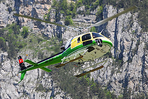 Erstfeld/UR, May 2010 - The AS 350B3 Ecureuil HB-ZJP in service with Heli-Gotthard (K. Albisser)