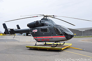 Grenchen/SO, March 2010 - The MD 900 Explorer HB-ZCW in service with Breitling SA (K. Albisser)