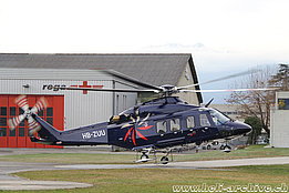 Aeroporto cantonale di Locarno/TI, dicembre 2014 - L'Agusta-Westland 139 HB-ZUU in servizio con la Swiss-Jet AG (M. Bazzani)