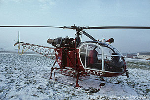 1990s - The SA 315B Lama HB-XTP in service with BOHAG (HAB)