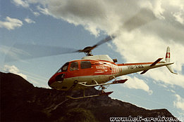 1982 - L'AS 350B Ecureuil HB-XMA in servizio con la Eliticino (HAB)
