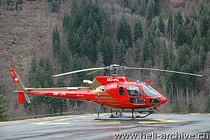 Gsteigwiler/BE, March 2008 - The AS 350B3 Ecureuil HB-ZIG in service with Bohag (M. Bazzani)