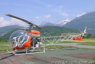 Bex/VD, maggio 2004 - Westland/Agusta-Bell 47G-3B-1 HB-XMG (M. Bazzani)