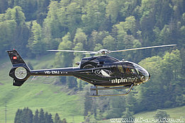 Bermomünster/LU, May 2017 - The EC 120B Colibri HB-ZMJ in service with Alpinlift Helikopter AG (T. Schmid)