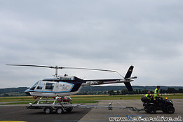 Grenchen/SO, giugno 2017 - L'Agusta-Bell 206B Jet Ranger III HB-ZBU in servizio con la Helikopter Service Triet AG (M. Bazzani)