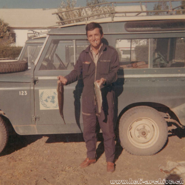 Sudafrica 1967 - Walter Hügel fu un grande appassionato di pesca (famiglia Hügel)
